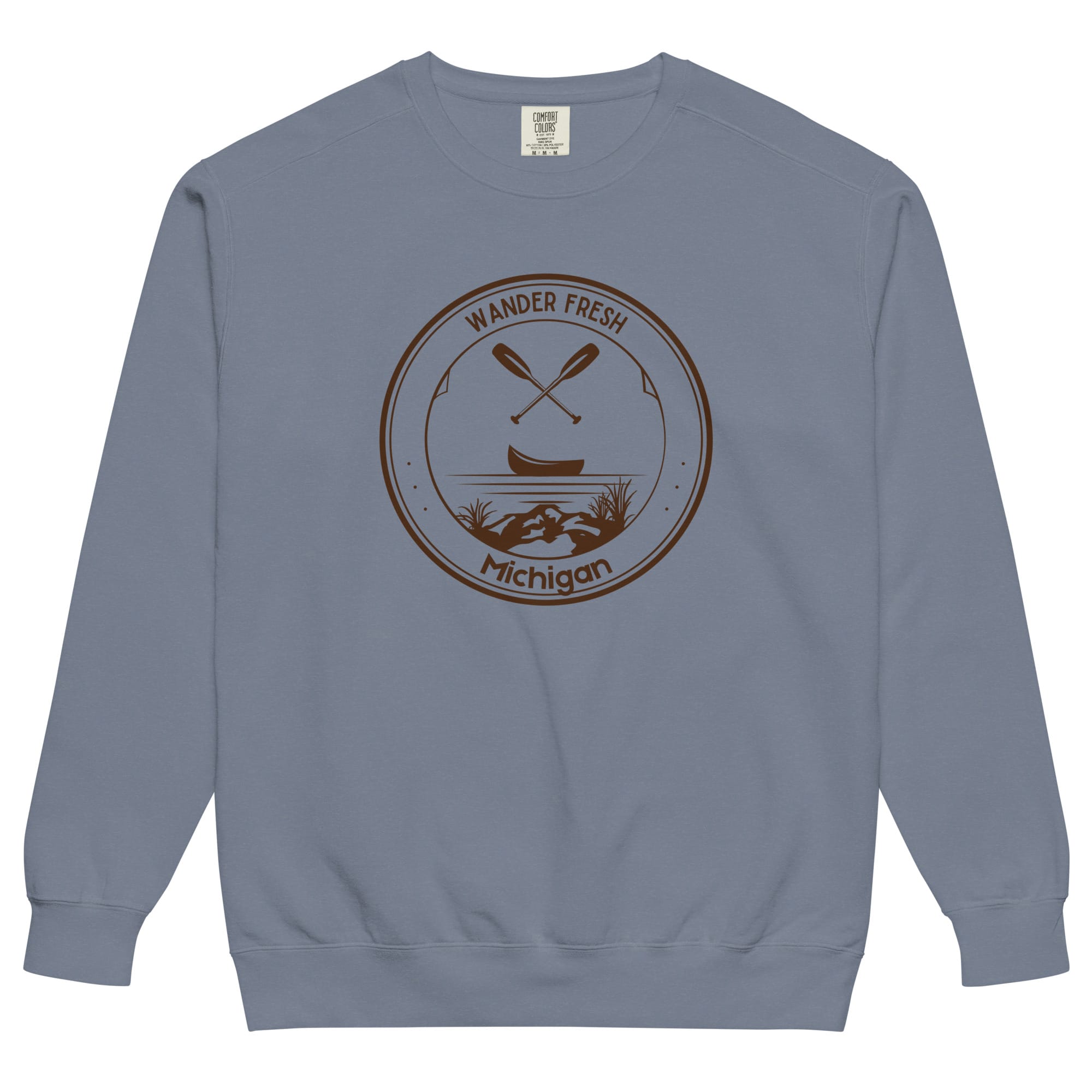 Michigan Wander Fresh Garment-dyed Sweatshirt - Image 8