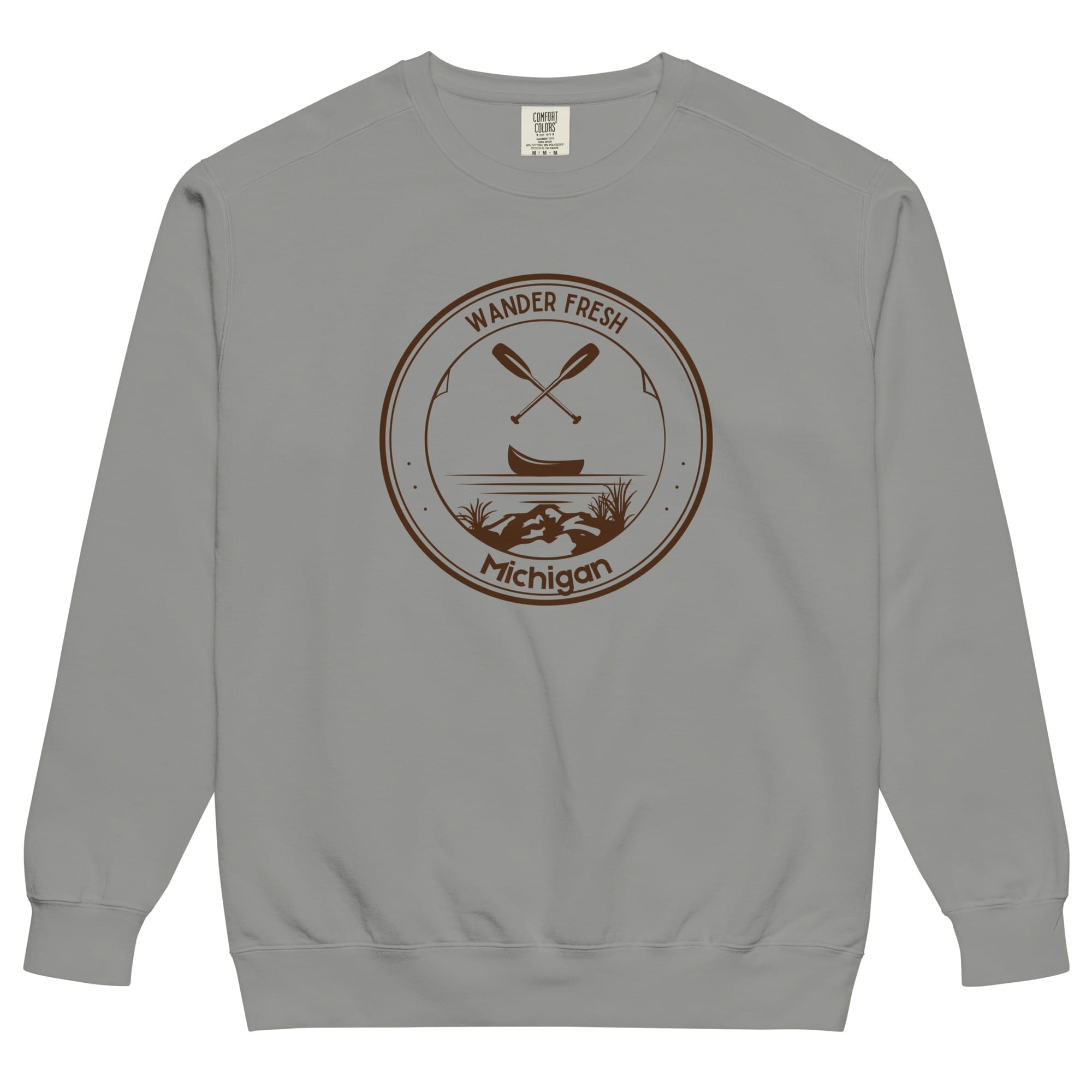 Michigan Wander Fresh Garment-dyed Sweatshirt - Image 10