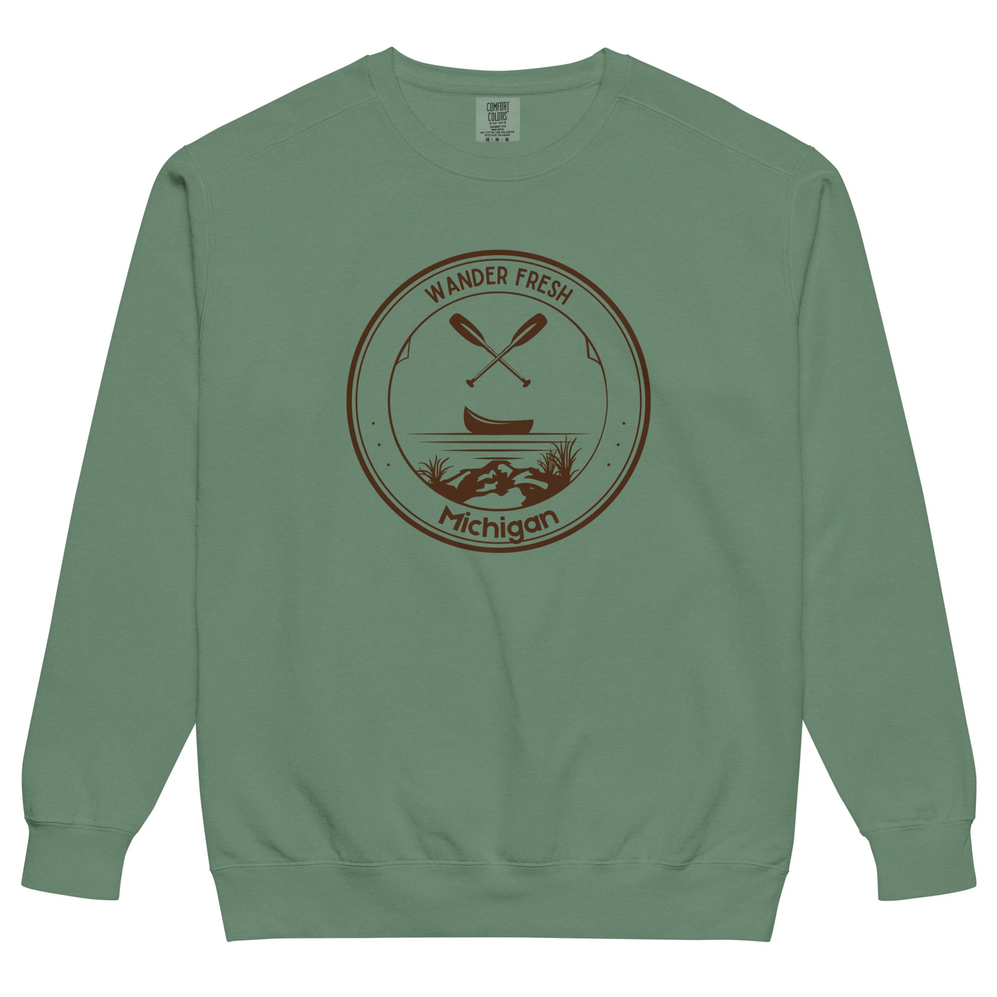 Michigan Wander Fresh Garment-dyed Sweatshirt - Image 7