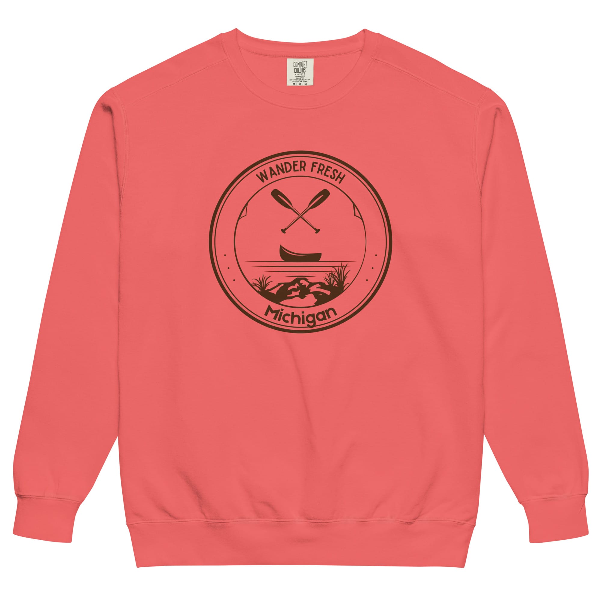 Michigan Wander Fresh Garment-dyed Sweatshirt - Image 9