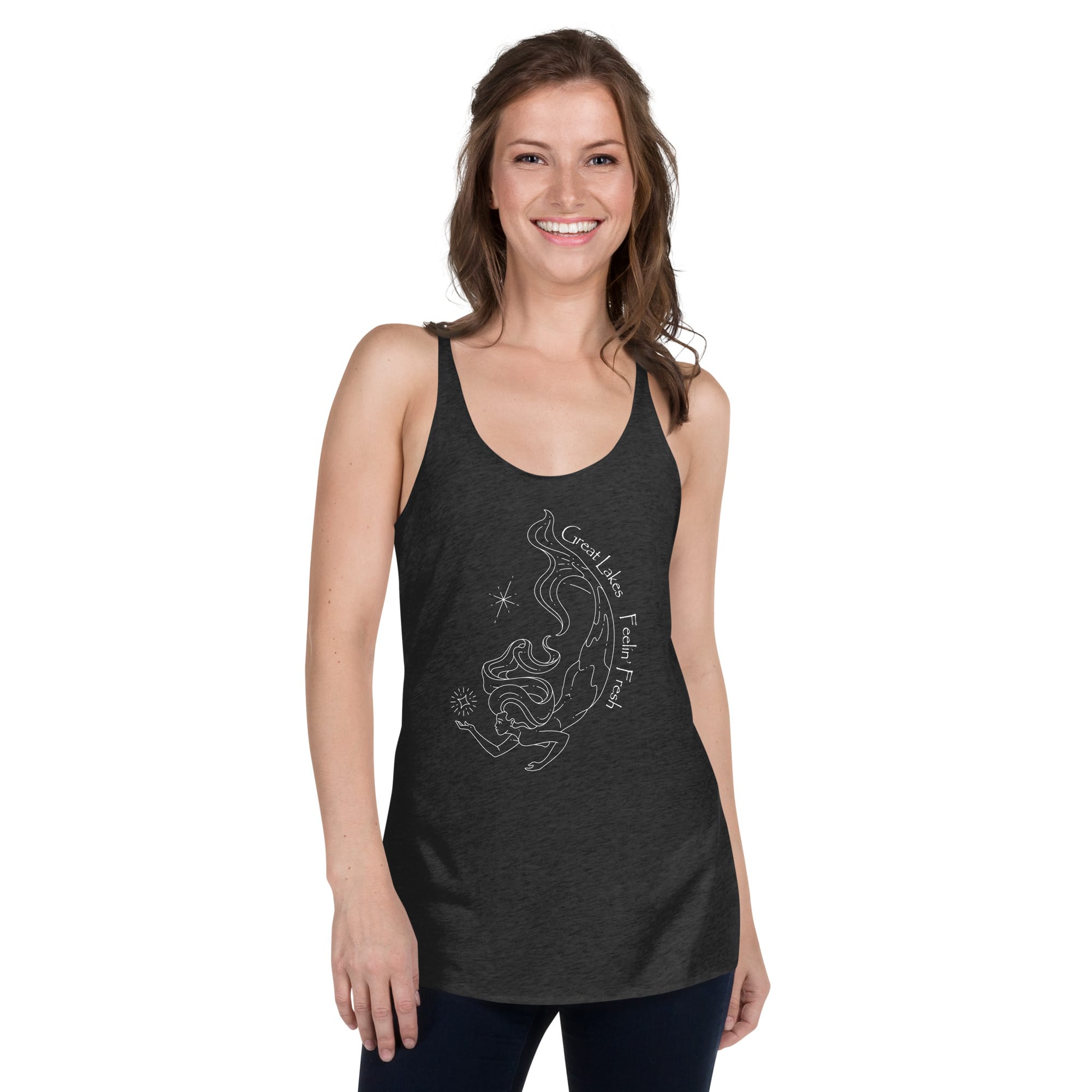 Women's Mermaid Racerback Tank - Image 2