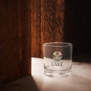 Signature Logo Rocks Glass