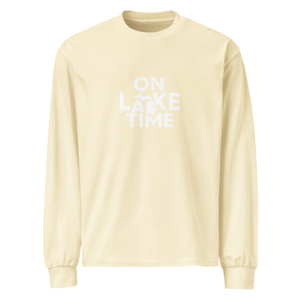 On Lake Time Premium Heavyweight Long Sleeve Shirt - Image 5
