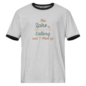 The Lake is Calling Ringer Tee