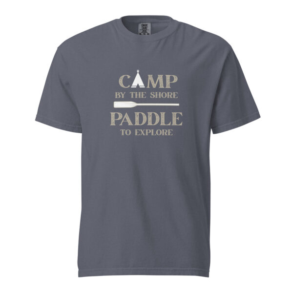 Camp by the Shore-Paddle to Explore Garment-dyed T-shirt - Image 15