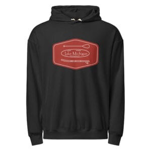 Lake Michigan Paddle & Board Garment-dyed Lightweight Hoodie