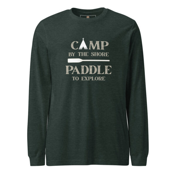Camp by the Shore-Paddle to Explore Long Sleeve Tee - Image 5