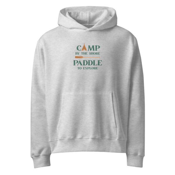 Camp By the Shore-Paddle to Explore Oversized Hoodie - Image 2