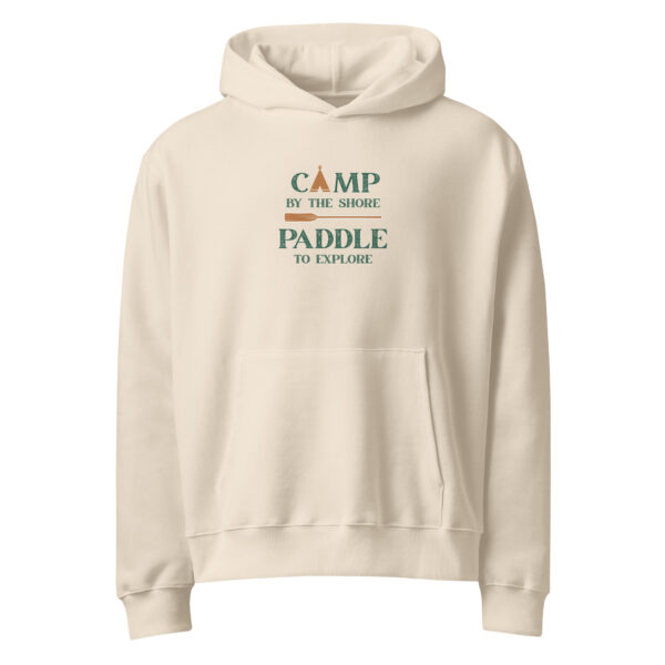 Camp By the Shore-Paddle to Explore Oversized Hoodie