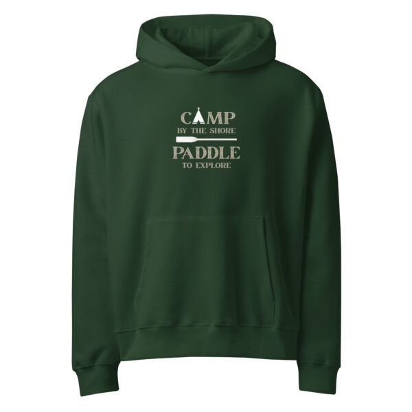 Camp by the Shore-Paddle to Explore Oversized Hoodie - Image 4