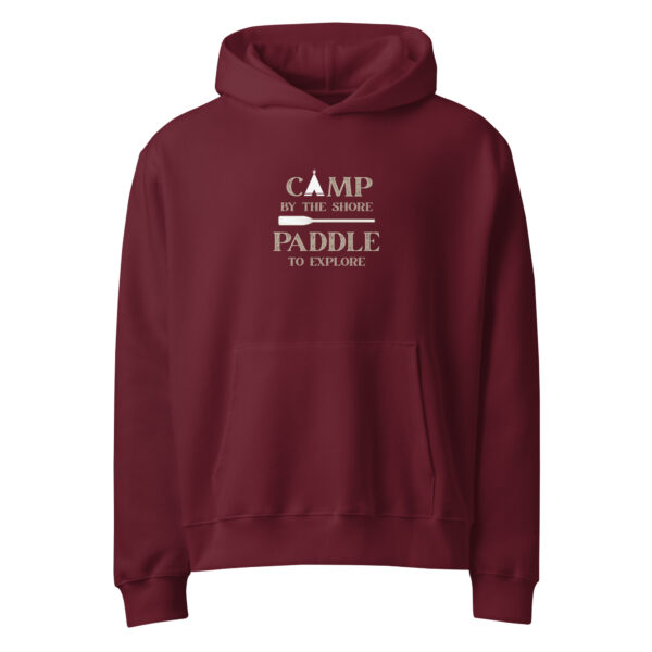 Camp by the Shore-Paddle to Explore Oversized Hoodie - Image 3