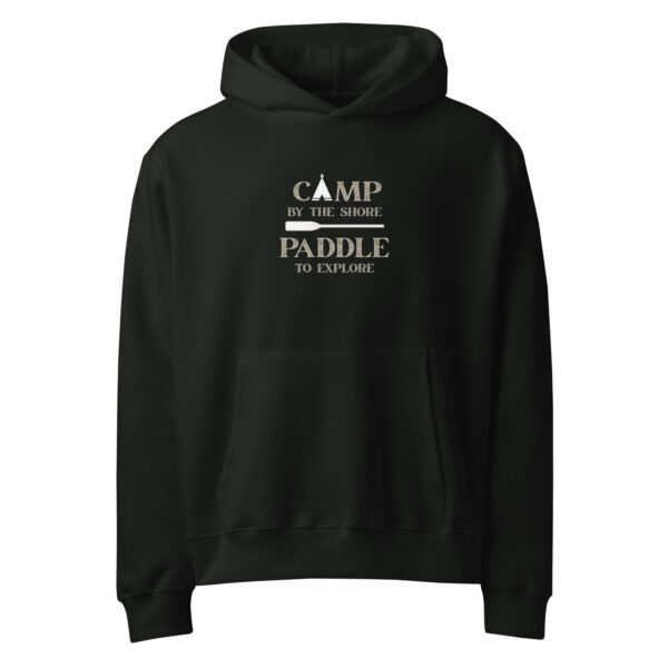 Camp by the Shore-Paddle to Explore Oversized Hoodie - Image 2