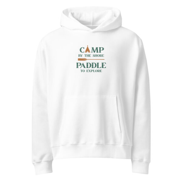 Camp By the Shore-Paddle to Explore Oversized Hoodie - Image 3