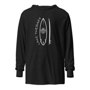 Lake Therapy Hooded Long-Sleeve Tee