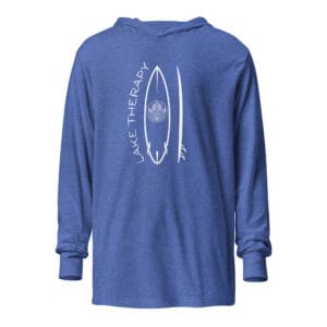 Lake Therapy Hooded Long-Sleeve Tee