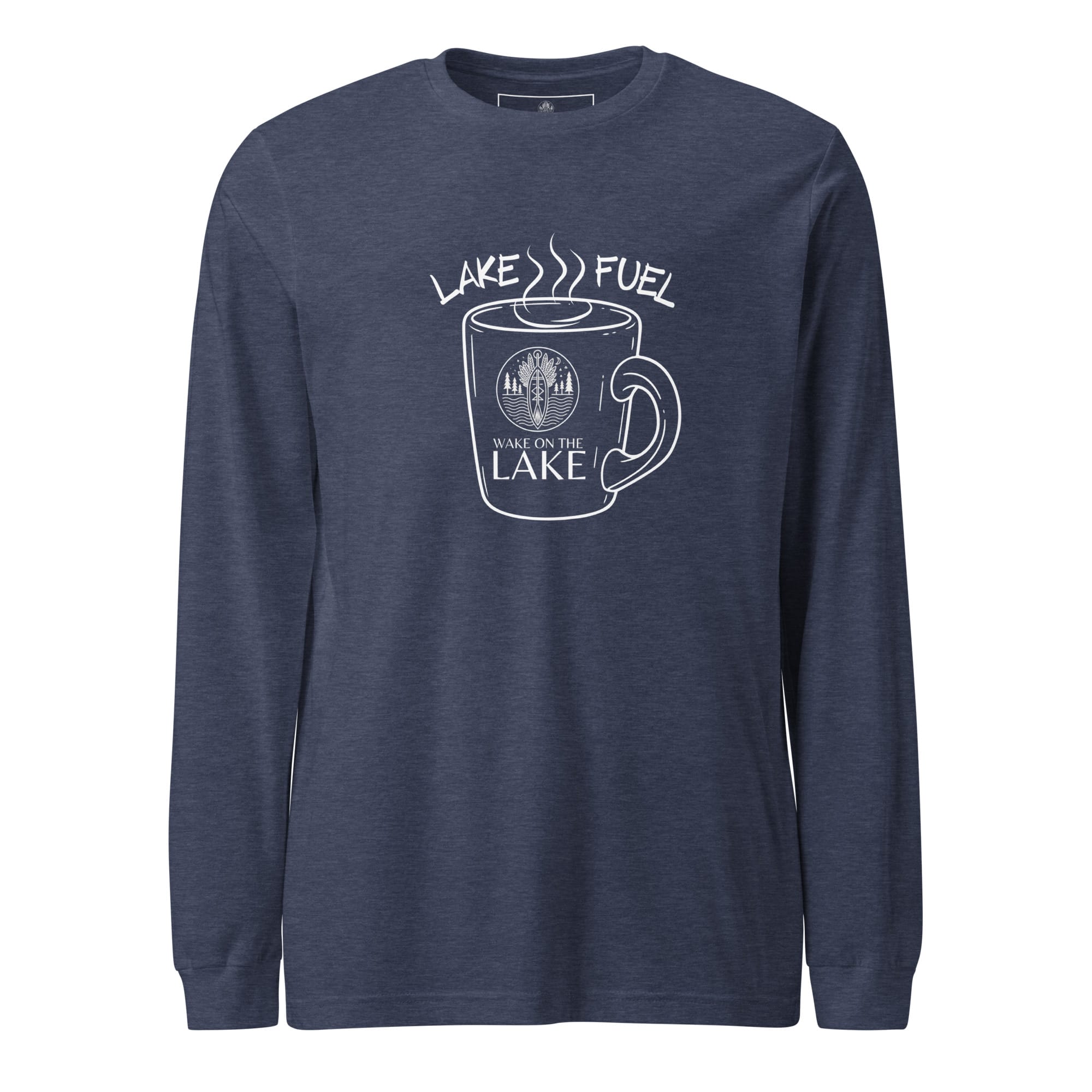 Lake Fuel Coffee Mug Long Sleeve Tee - Image 7
