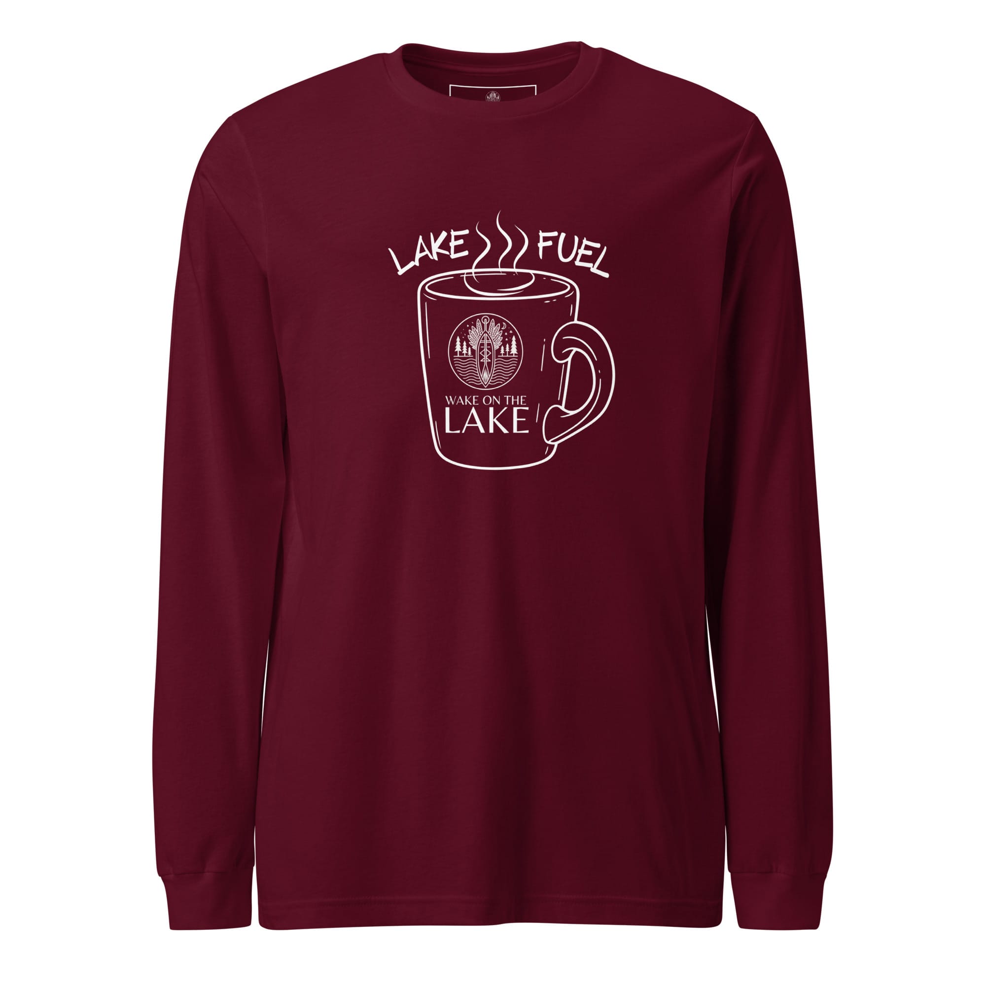 Lake Fuel Coffee Mug Long Sleeve Tee - Image 4