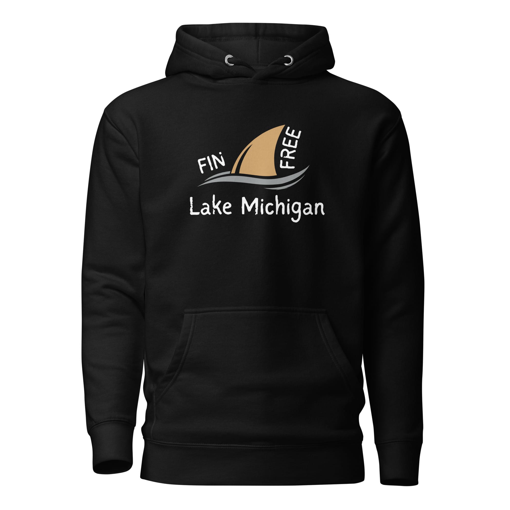 Fin Free Lake Michigan Hoodie - Image 2
