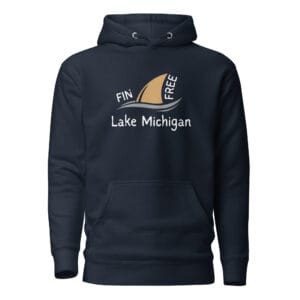 Fin Free Lake Michigan Hoodie