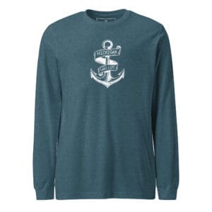 Michigan Lake Life Anchor Long Sleeve Tee
