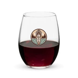 Signature Logo Stemless Wine Glass