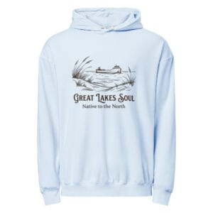 Great Lakes Soul Garment-dyed Lightweight Hoodie