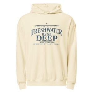 Freshwater Runs Deep Lightweight Hoodie