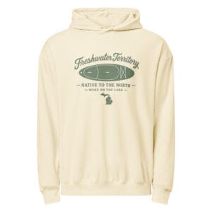 Freshwater Territory Garment-dyed Lightweight Hoodie