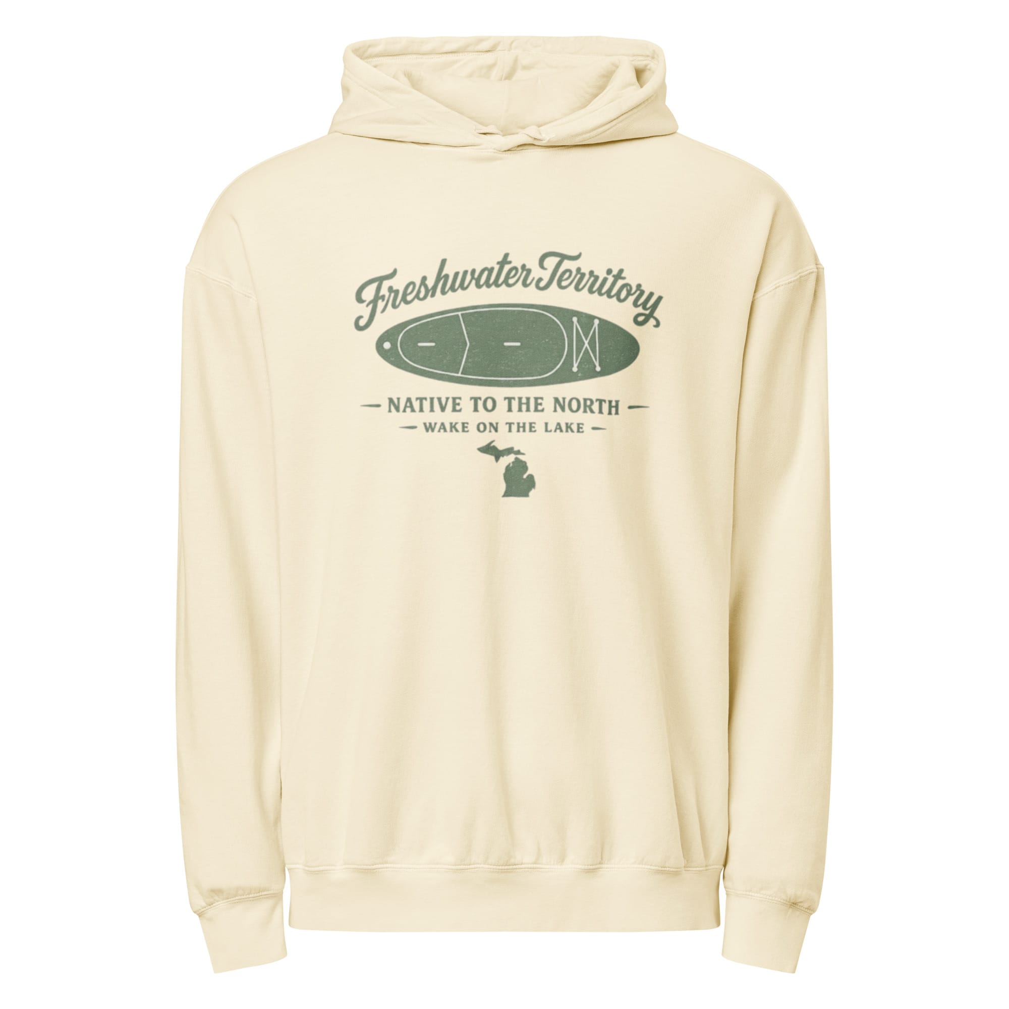 Freshwater Territory Garment-dyed Lightweight Hoodie