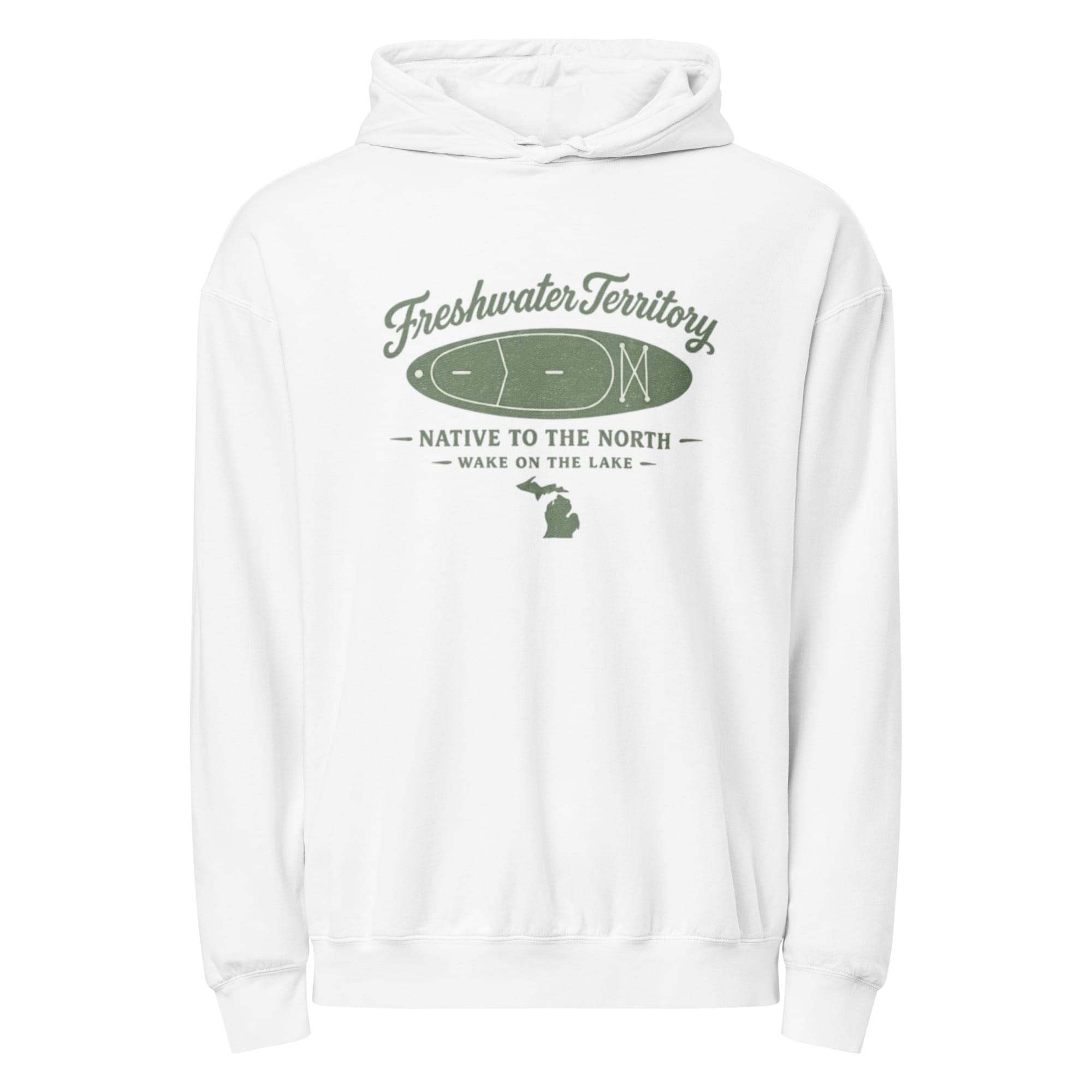 Freshwater Territory Garment-dyed Lightweight Hoodie - Image 5