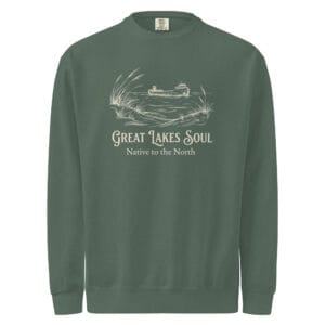Great Lakes Soul Garment-dyed Crewneck Sweatshirt