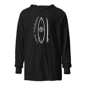 Lake Therapy Hooded Long-Sleeve Tee