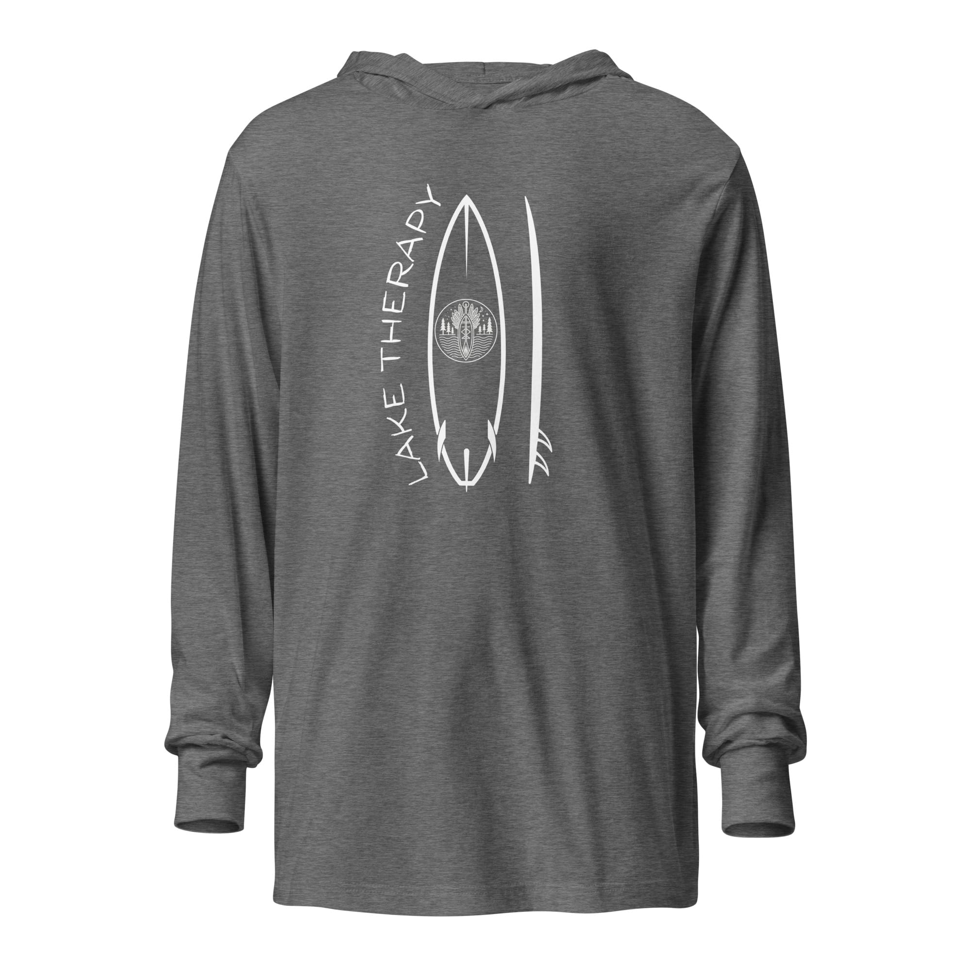 Lake Therapy Hooded Long-Sleeve Tee - Image 4