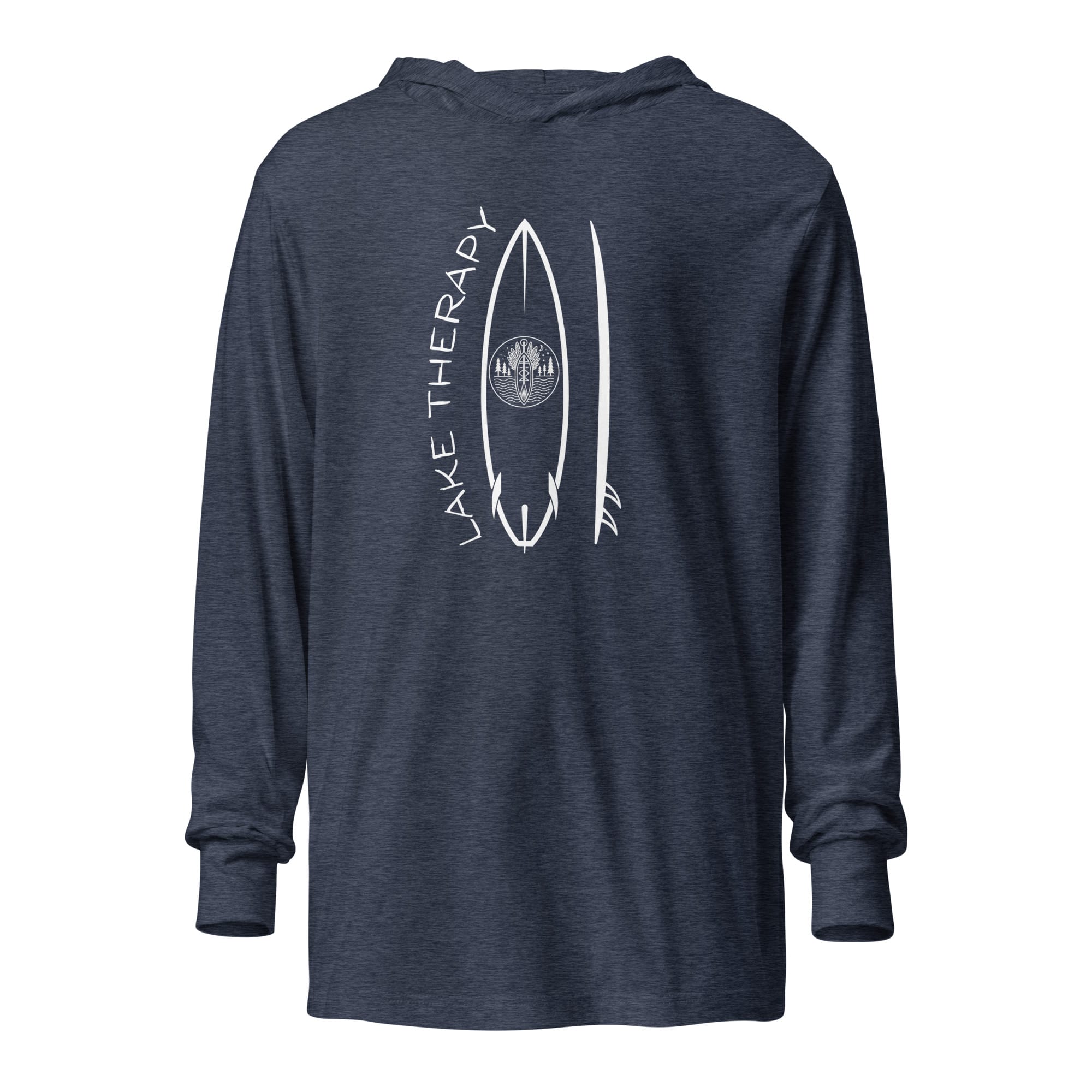 Lake Therapy Hooded Long-Sleeve Tee - Image 3