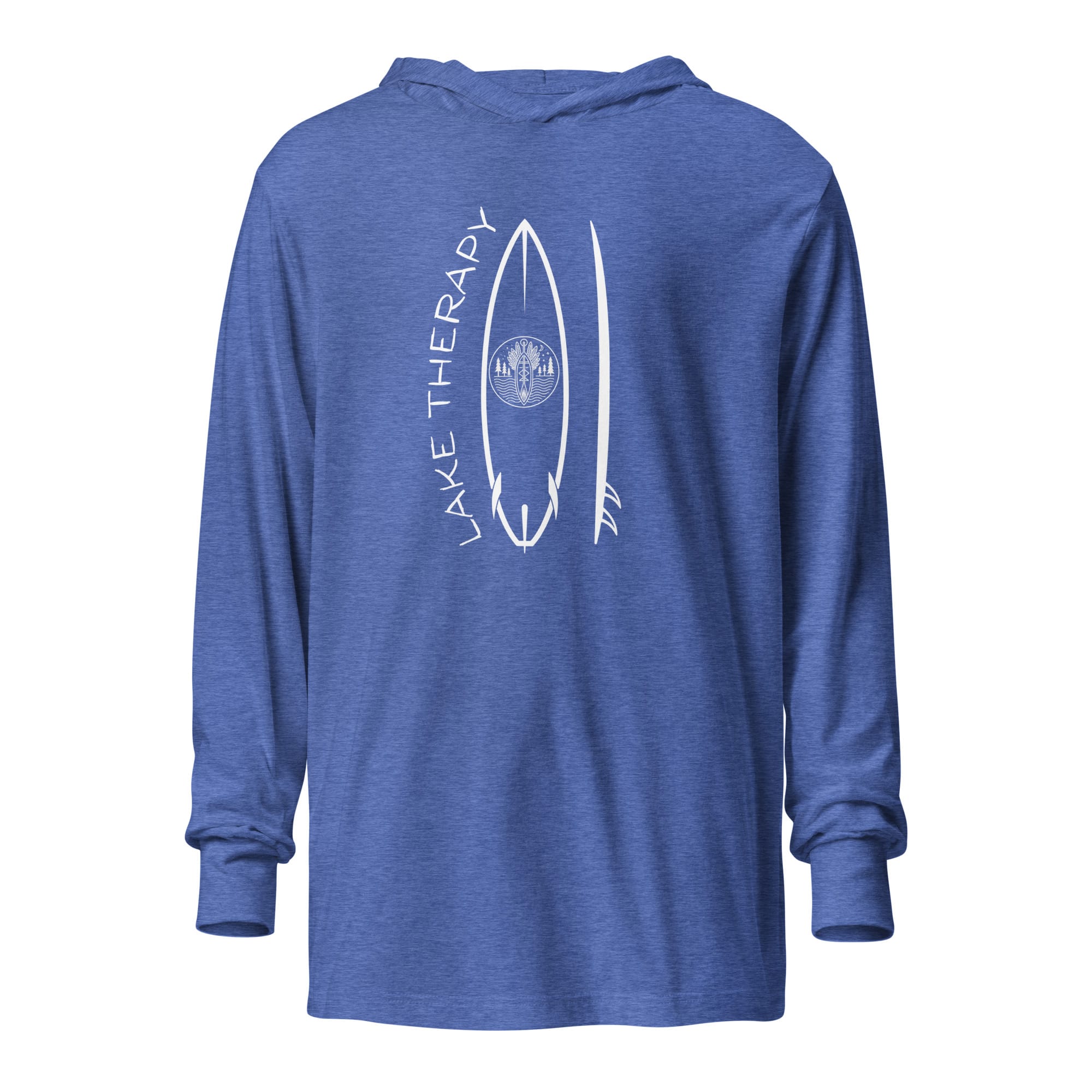 Lake Therapy Hooded Long-Sleeve Tee - Image 5