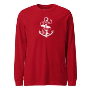 Michigan Lake Life Anchor Long Sleeve Tee