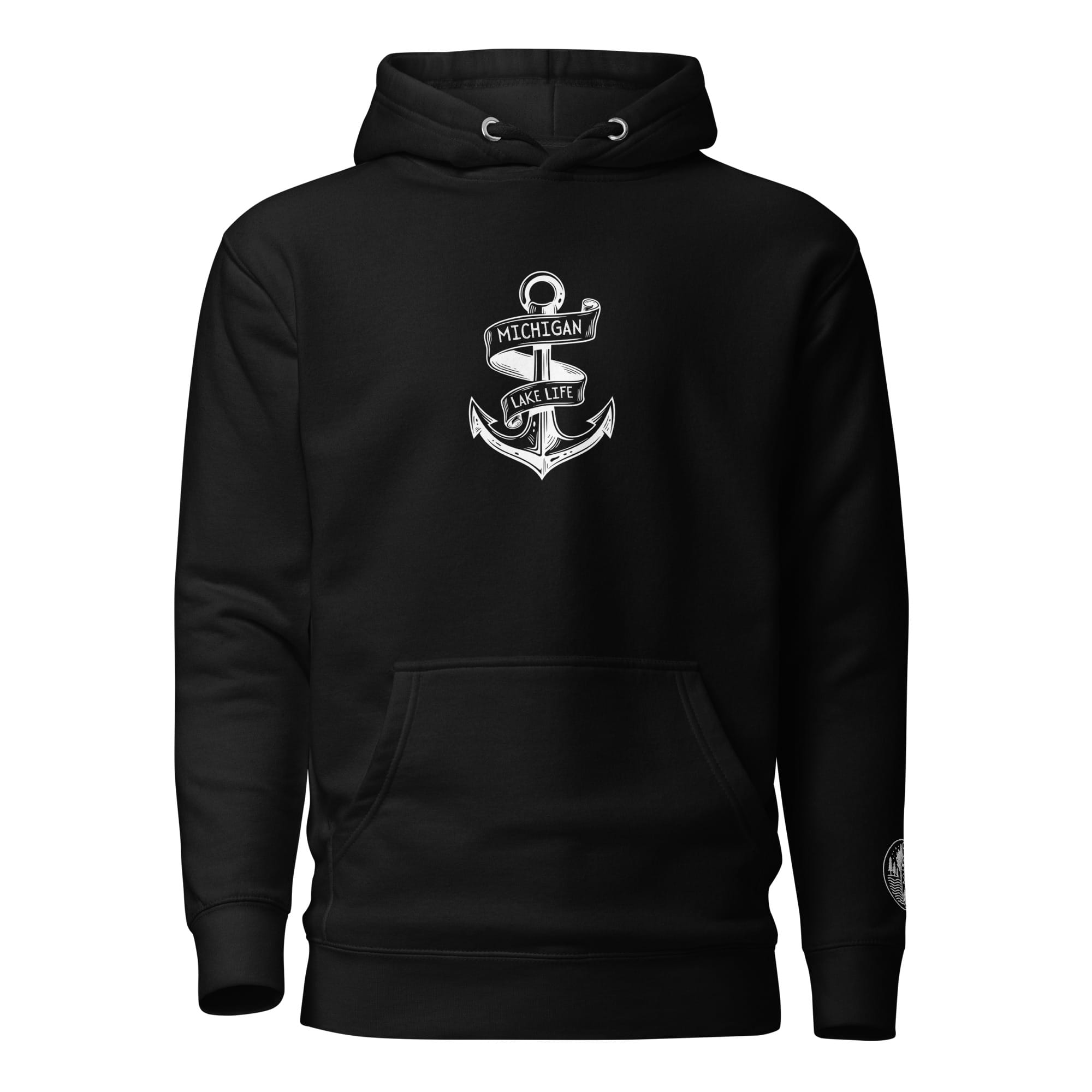 Michigan Lake Life Anchor Hoodie - Image 3