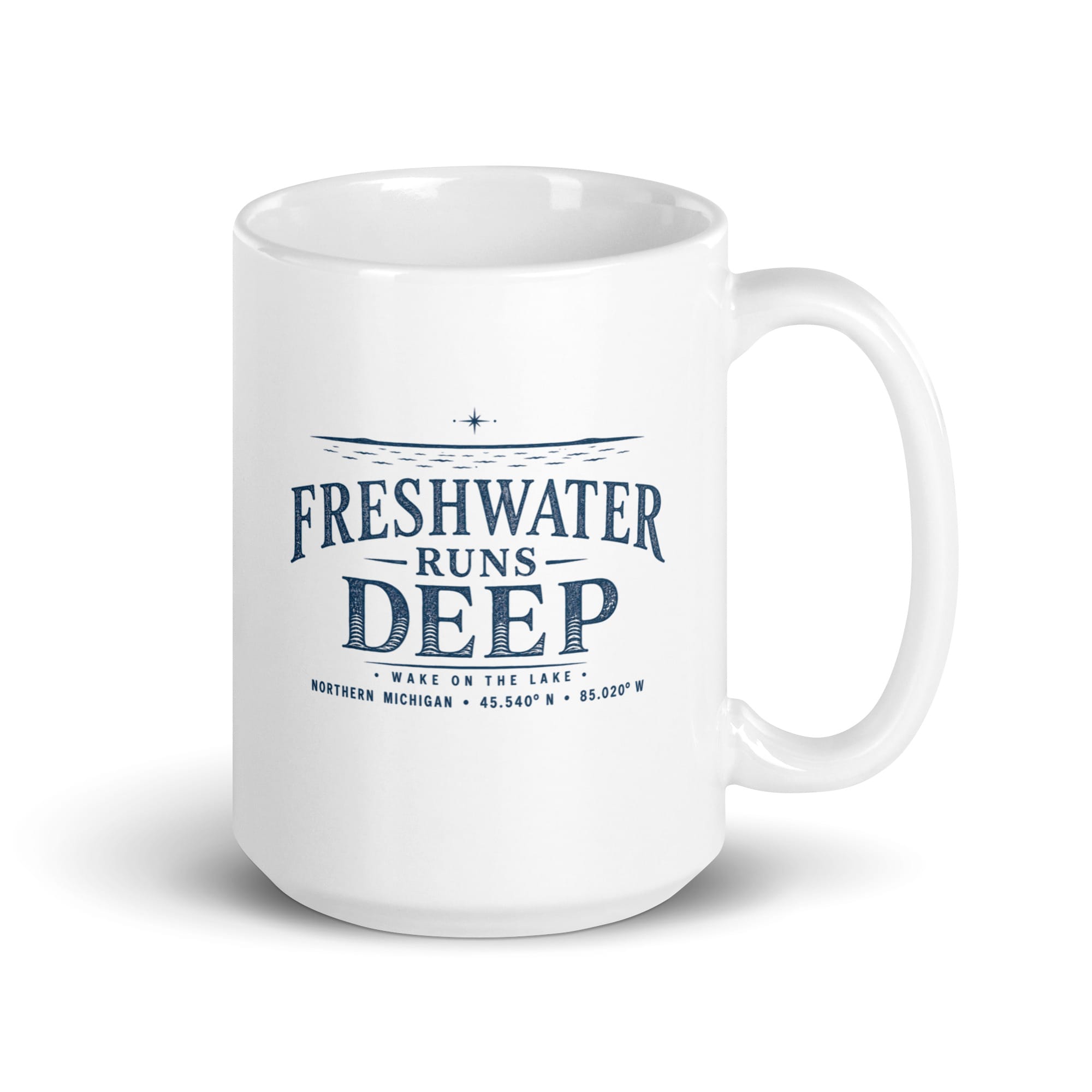 Freshwater Runs Deep Ceramic Mug - Image 4