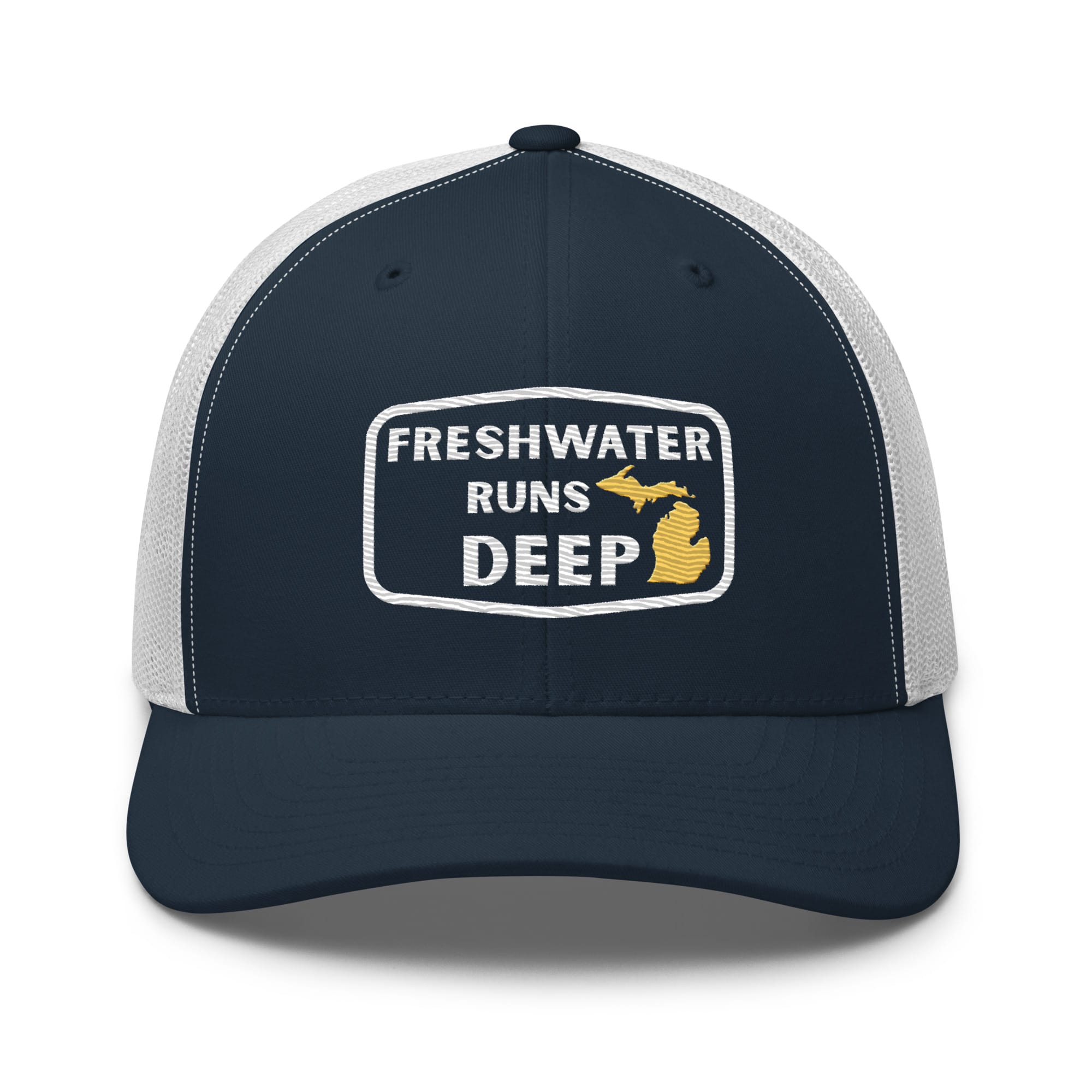 Freshwater Runs Deep Trucker Cap - Image 2