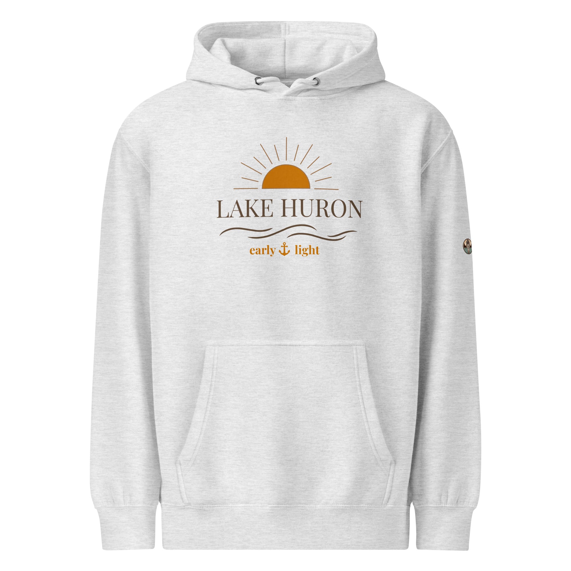 Lake Huron "Early Light" Midweight Hoodie - Image 2