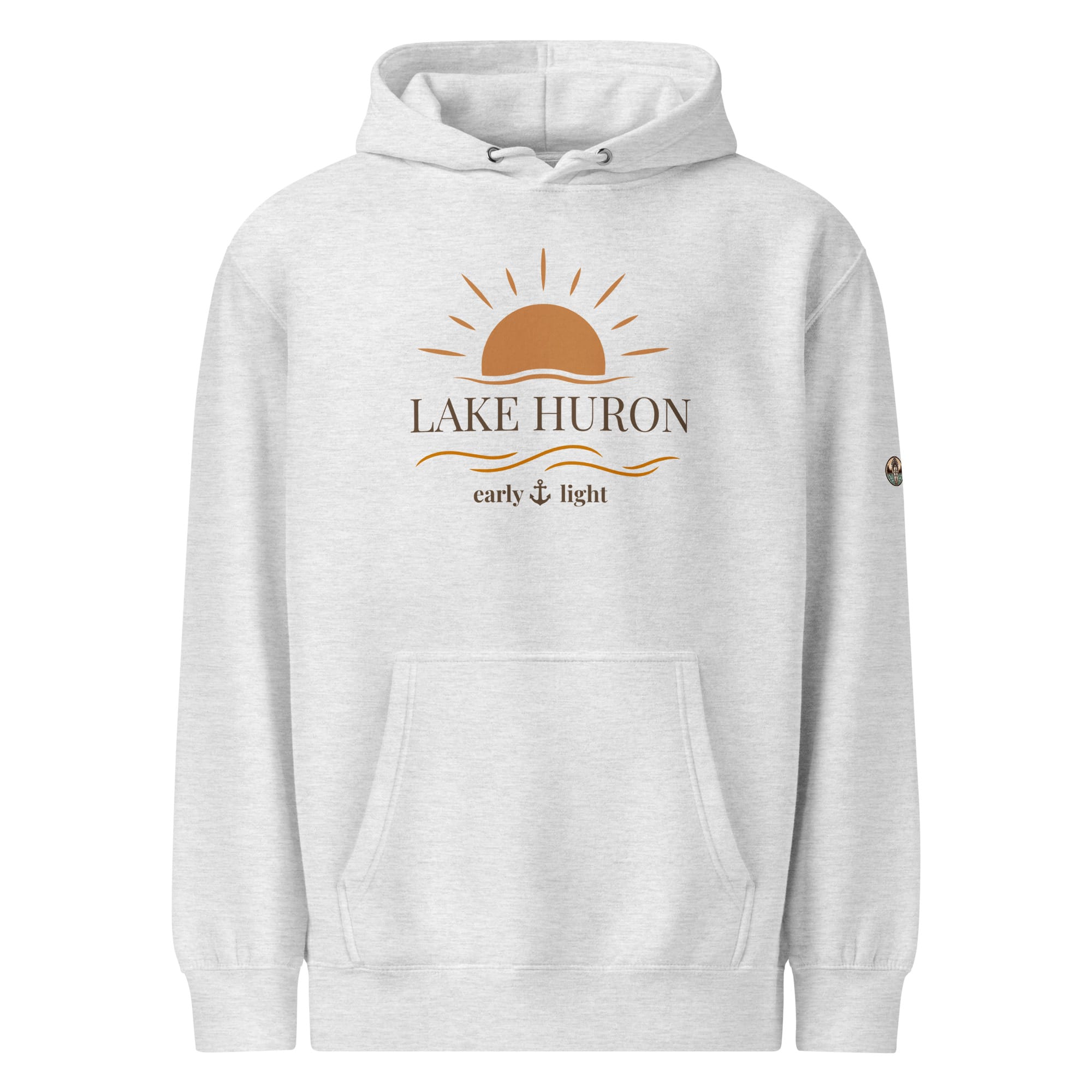 Lake Huron "Early Light" Midweight Hoodie - Image 3