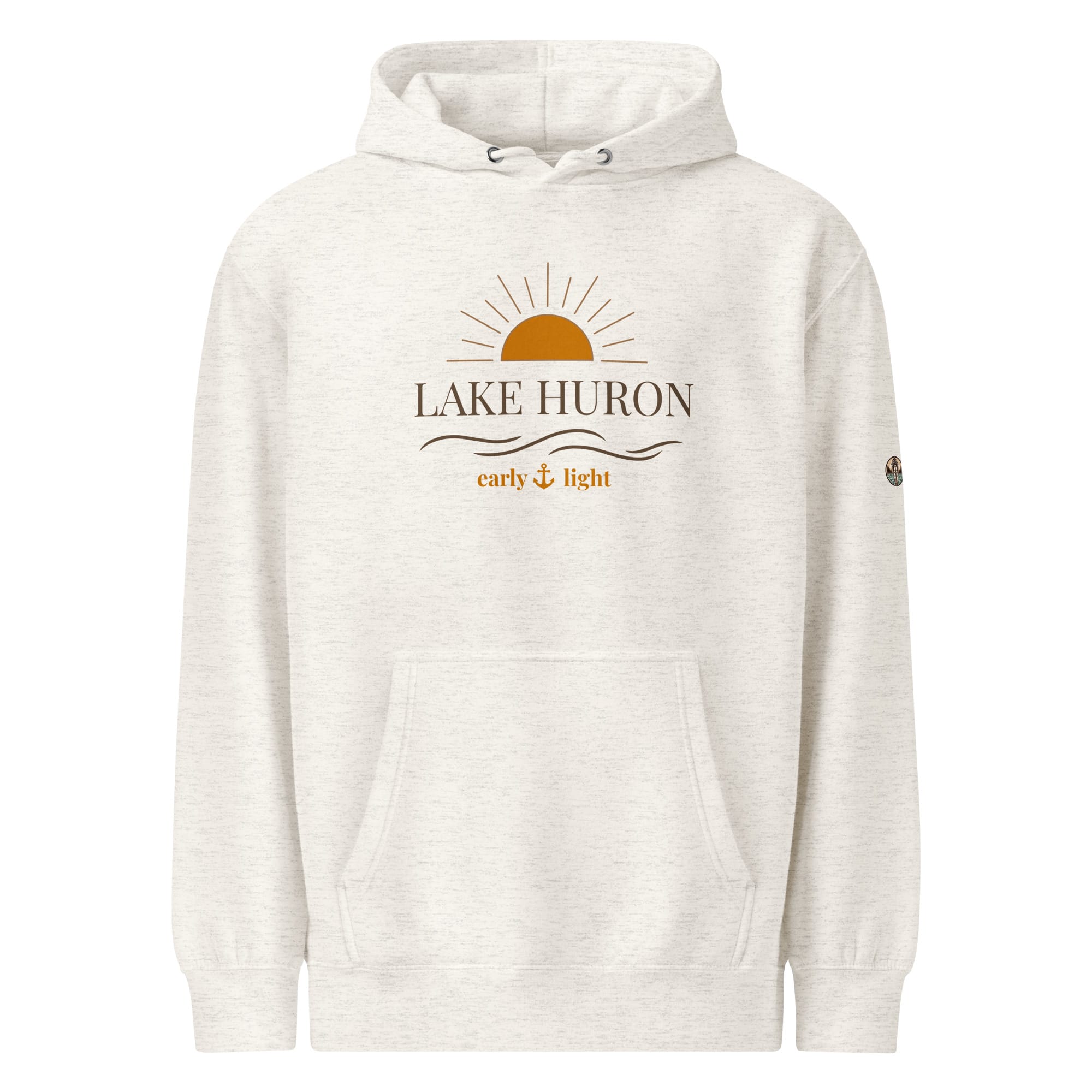 Lake Huron "Early Light" Midweight Hoodie