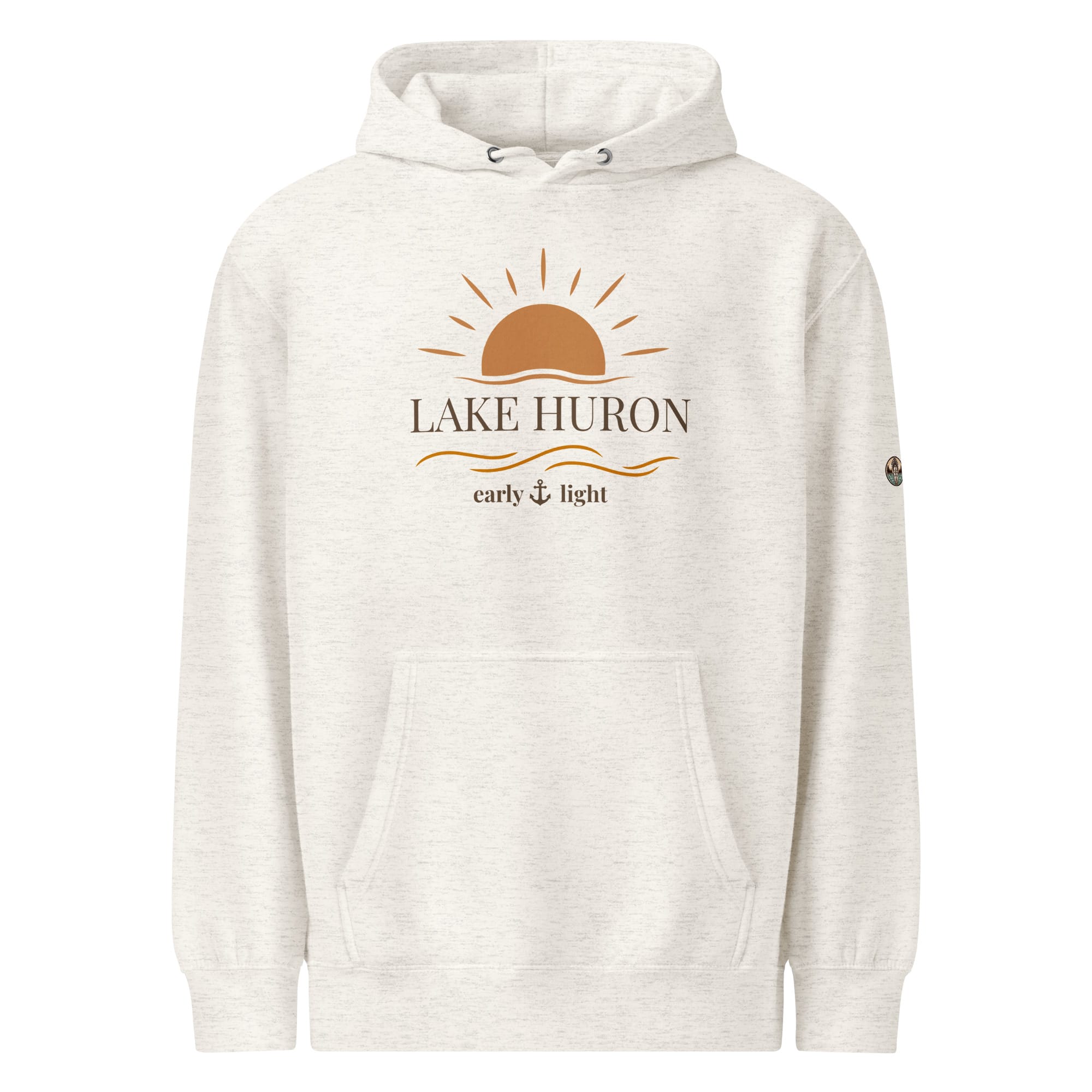 Lake Huron "Early Light" Midweight Hoodie