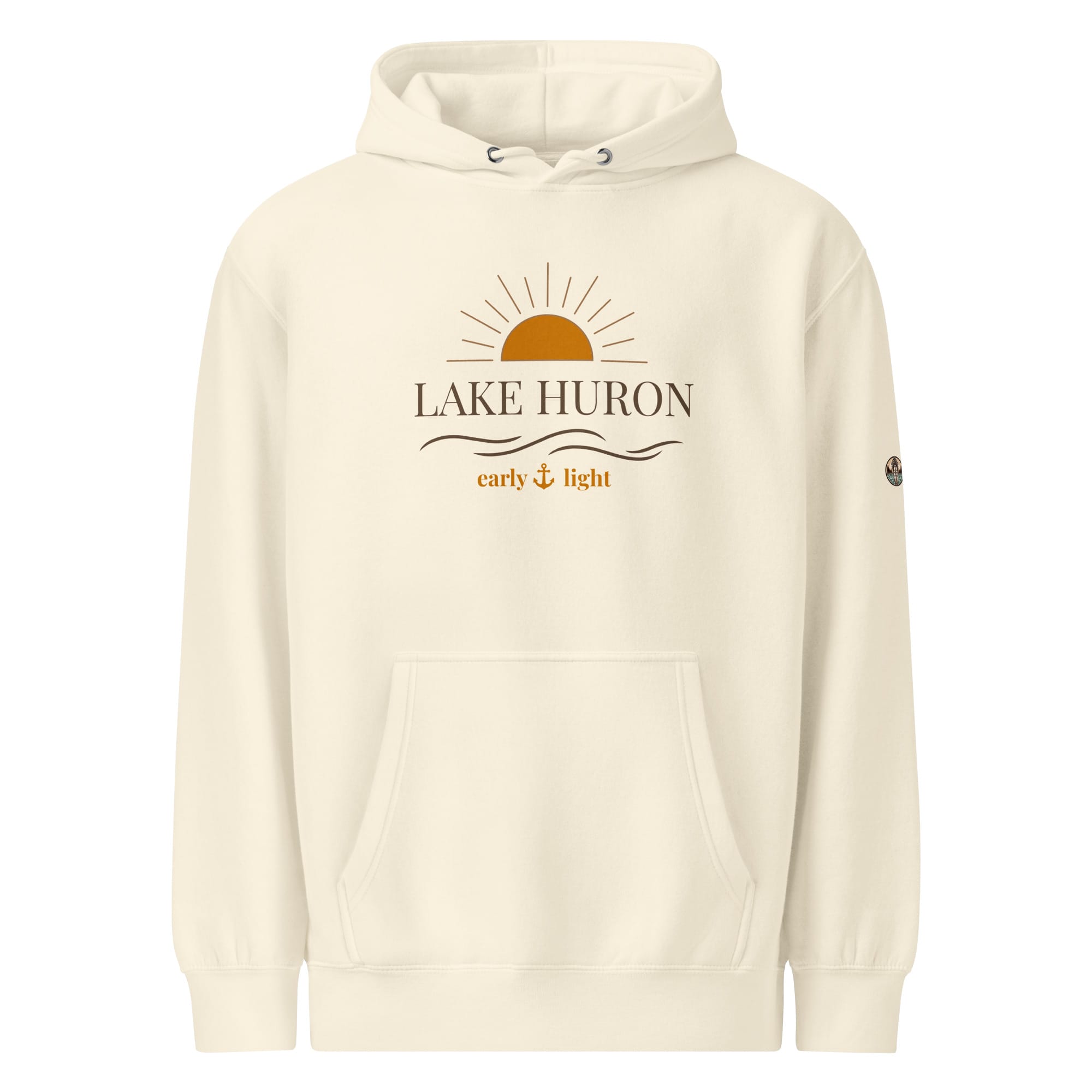 Lake Huron "Early Light" Midweight Hoodie - Image 5