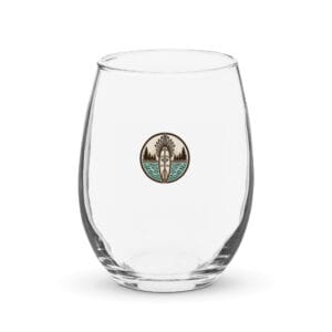 Signature Logo Stemless Wine Glass