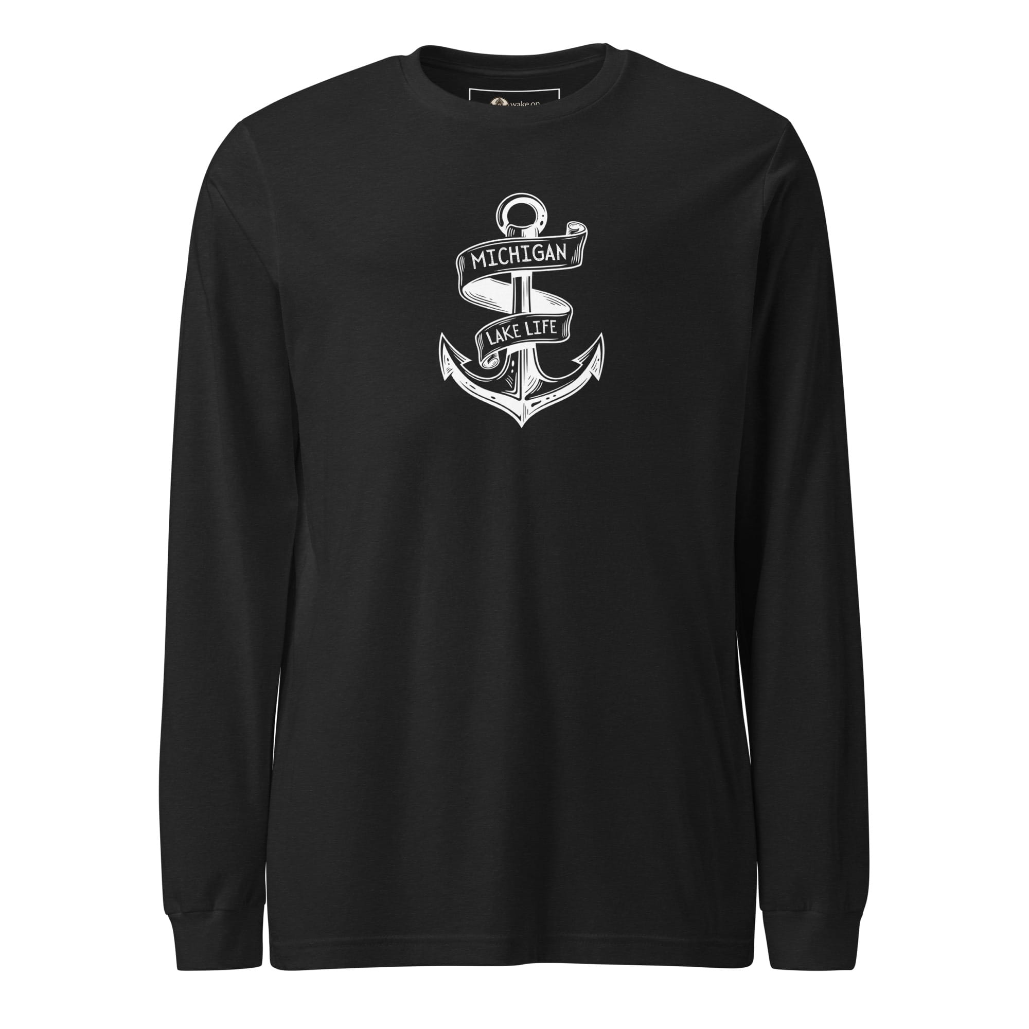 Michigan Lake Life Anchor Long Sleeve Tee - Image 4