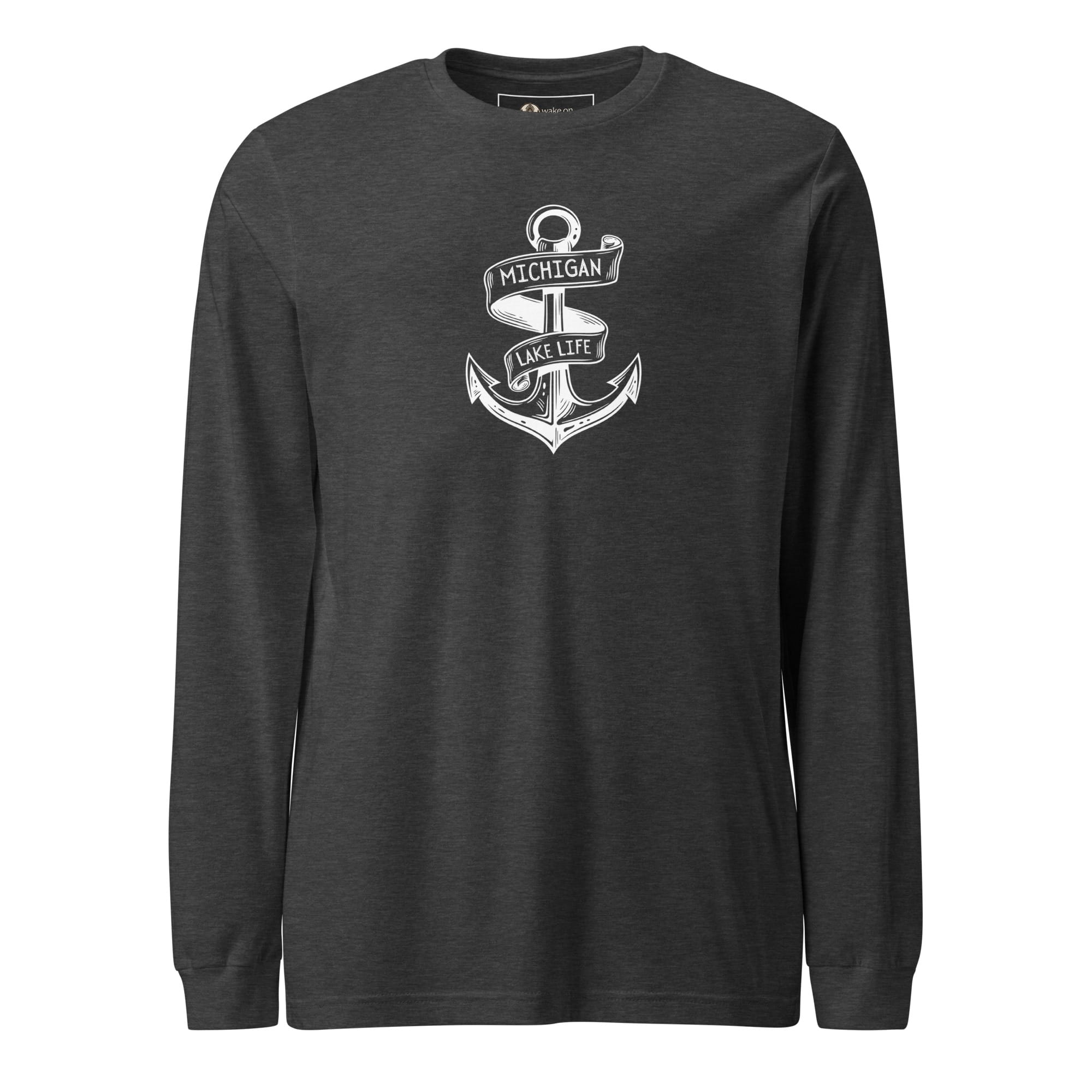 Michigan Lake Life Anchor Long Sleeve Tee - Image 6