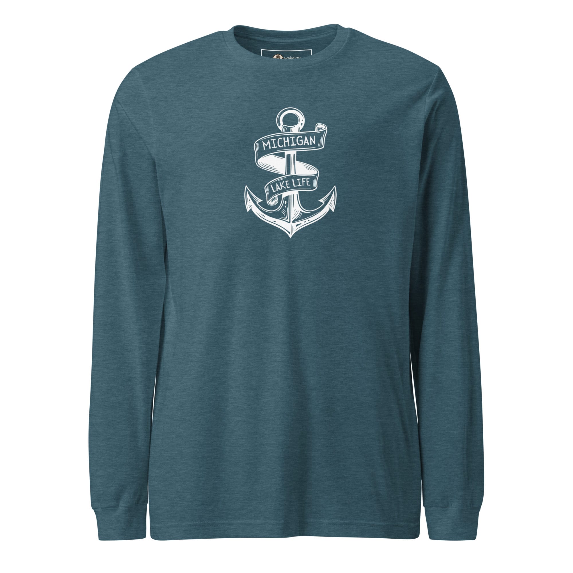 Michigan Lake Life Anchor Long Sleeve Tee - Image 7