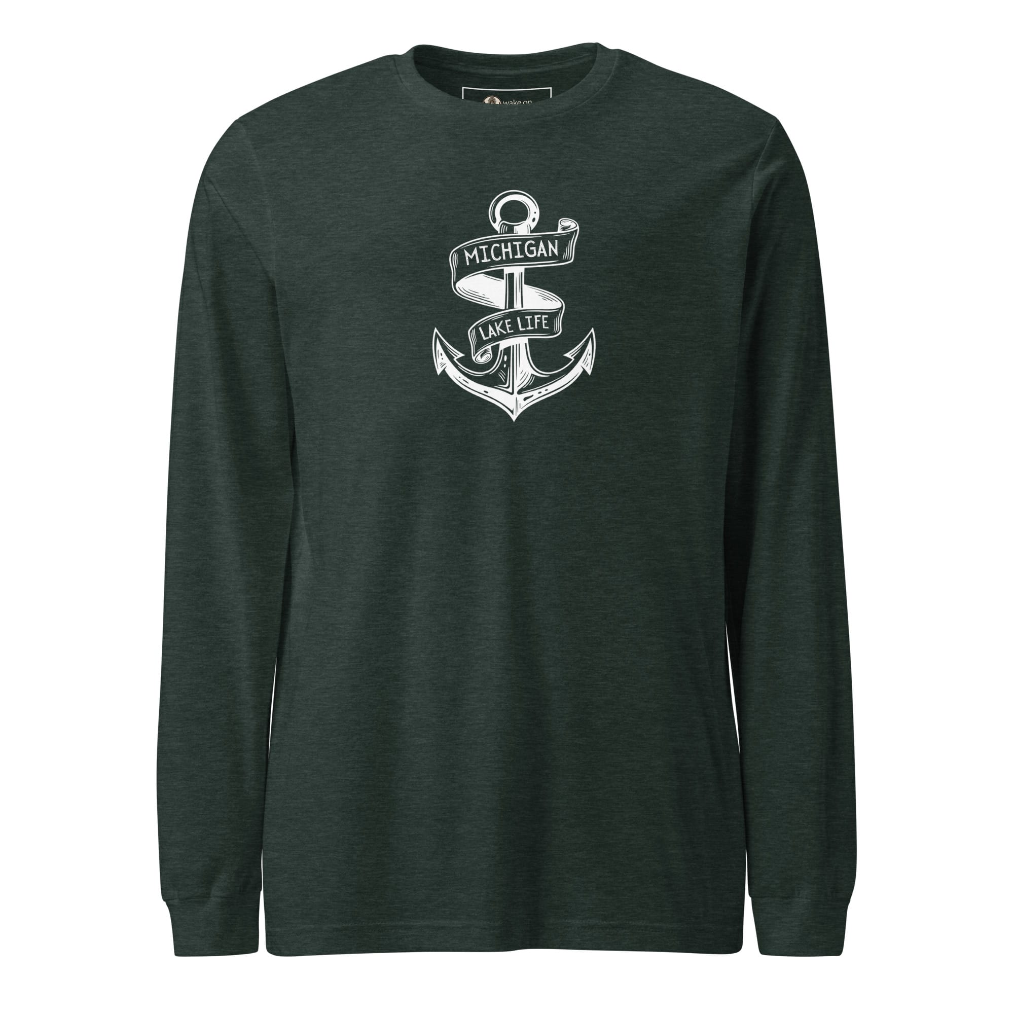 Michigan Lake Life Anchor Long Sleeve Tee - Image 5