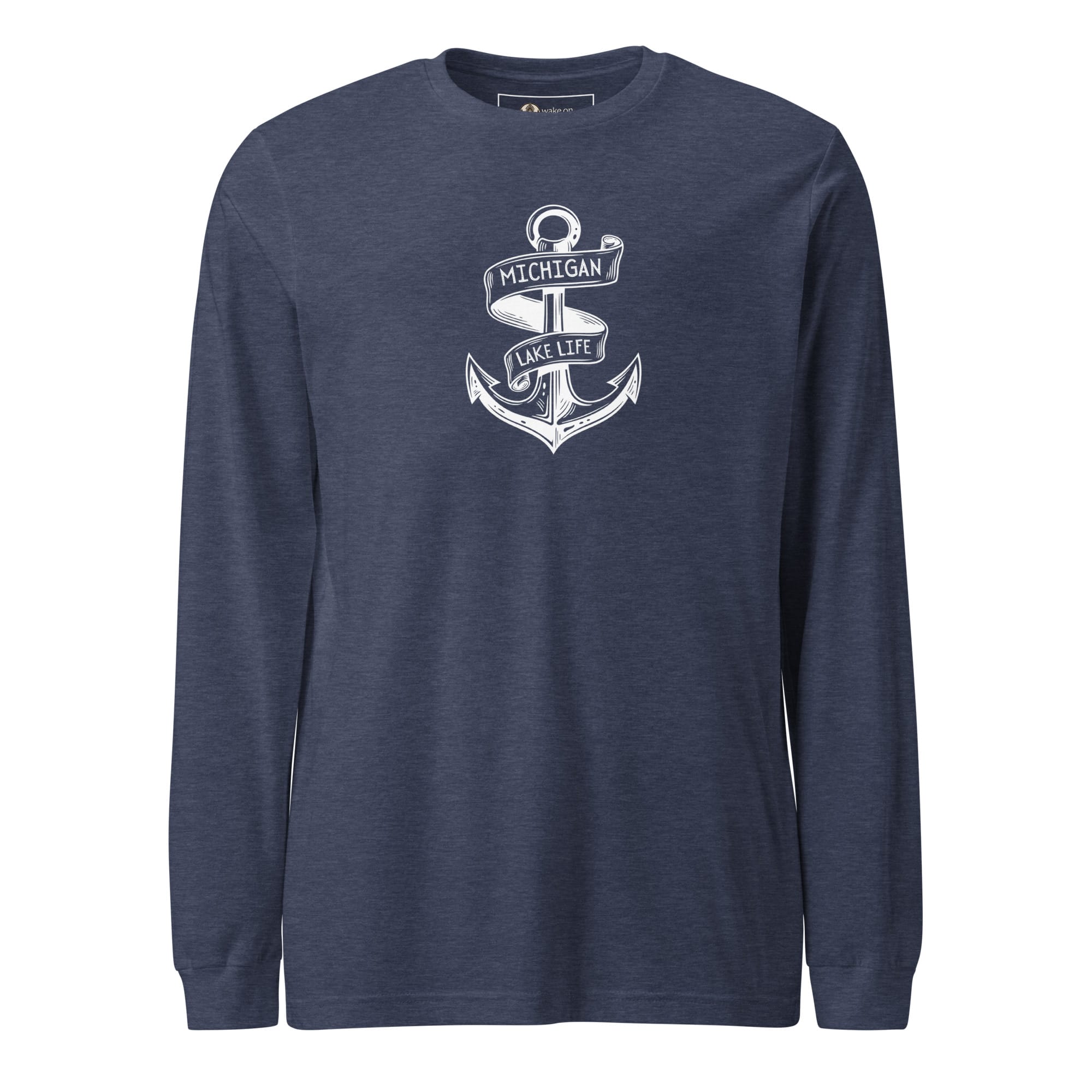 Michigan Lake Life Anchor Long Sleeve Tee - Image 3